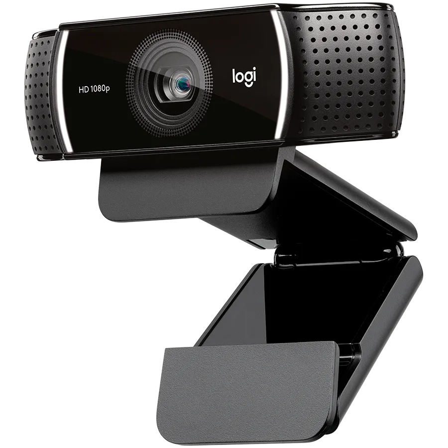 Уеб камера LOGITECH C922 Pro Stream Webcam - Tripod - BLACK - USB - Image 10
