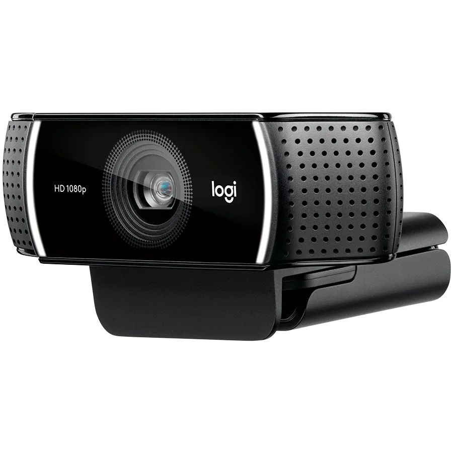 Уеб камера LOGITECH C922 Pro Stream Webcam - Tripod - BLACK - USB - Image 3
