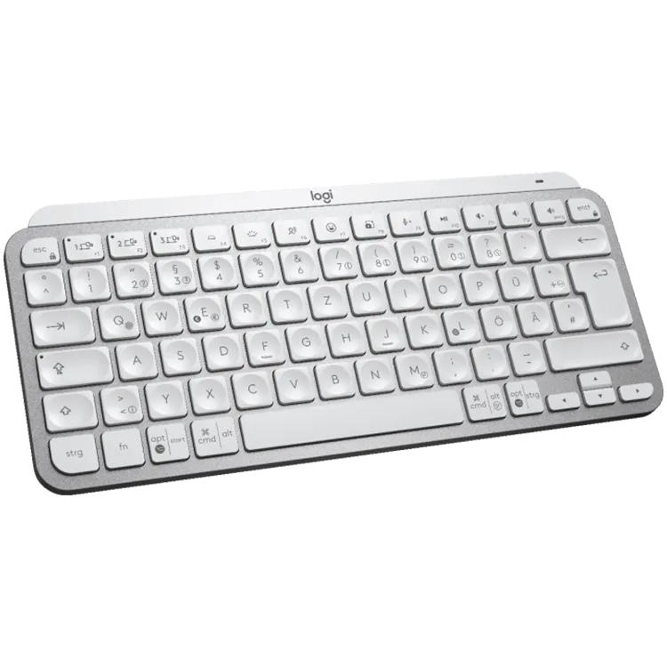 Клавиатура LOGITECH MX Keys Mini Bluetooth Illuminated Keyboard - PALE GREY - US INTL - Image 6