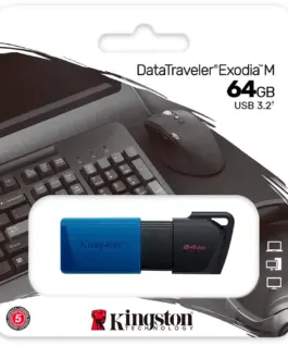 USB памет Kingston 64GB USB3.2 Gen 1 DataTraveler Exodia M