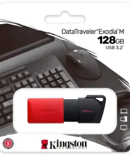 USB памет Kingston 128GB USB3.2 Gen1 DataTraveler Exodia M