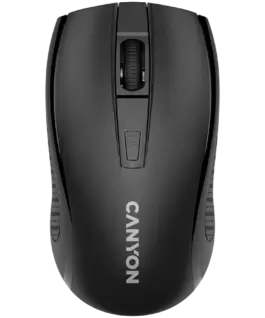 Безжична мишка CANYON MW-7 2.4Ghz wireless mouse 6 buttons DPI 800/1200/1600 with 1 AA battery size 110*60*37mm58g
