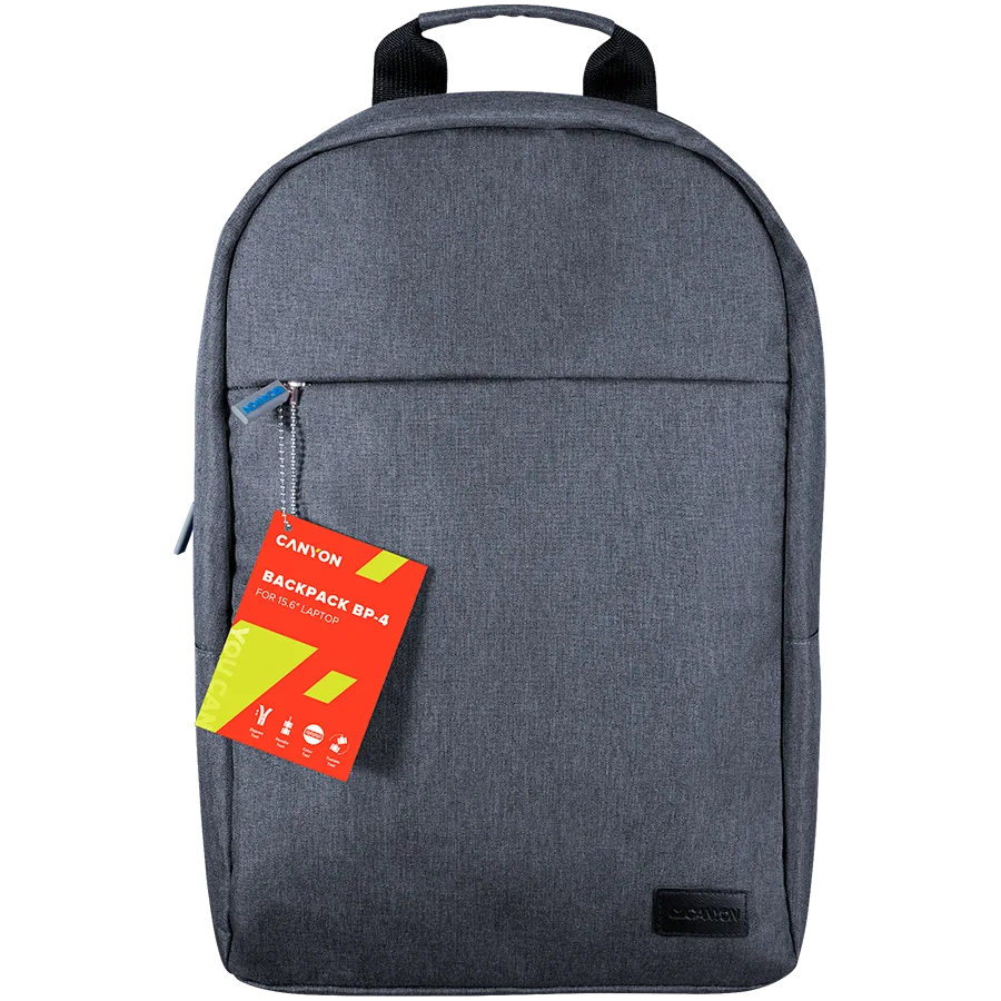 Чанта за лаптоп CANYON bag BP-4 Slim 12L Gray