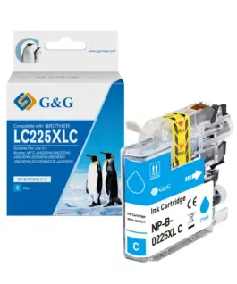 ГЛАВА ЗА BROTHER MFC J4420DW/J4620DW/J4625DW/J5320DW/J5620DW/J5625DW/J5720DW/DCP J4120DW - Cyan - LC225XLC (LC-225XLC) -