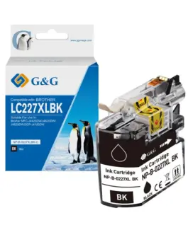 ГЛАВА ЗА BROTHER MFC J4420DW/J4620DW/J4625DW/DCP J4120DW - Black - LC227XLBK (LC-227XLBK) - HIGH CAPACITY - PN NP-B-0227