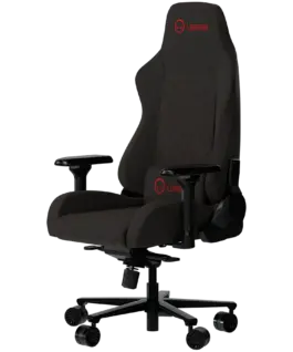 Alternative view of Геймърски стол LORGAR Ace 422, Gaming chair, Anti-stain durable fabric, 1.8 mm metal frame, multiblock mechanism, 4D armrests, 5 Star aluminium base, Class-4 gas lift, 75mm PU casters, Black + red