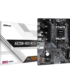 Дънна платка ASROCK MB A620 AM5 2 x DDR5 1 x HDMI 1 x DisplayPort 2 x M.2 4 x SATA3 Micro