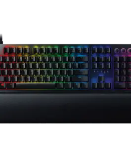 Геймърска клавиатура Razer Huntsman V2 Analog (Analog Switch) Optical Gaming Keyboard US Layout Doubleshot PBT Keycaps S