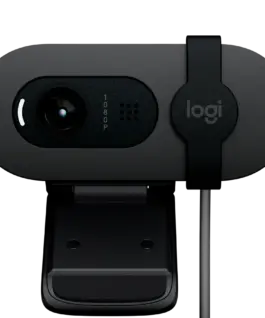 Уеб камера LOGITECH Brio 100 Full HD Webcam - GRAPHITE - USB