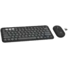 Клавиатура LOGITECH Pebble 2 Bluetooth Keyboard Combo - TONAL GRAPHITE - US INTL