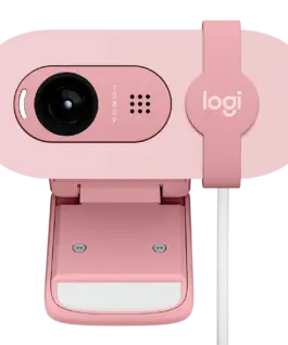 Уеб камера LOGITECH Brio 100 Full HD Webcam - ROSE - USB