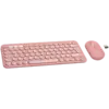 Клавиатура LOGITECH Pebble 2 Bluetooth Keyboard Combo - TONAL ROSE - US INTL