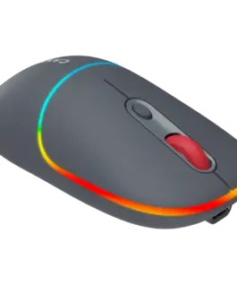 Безжична мишка CANYON mouse MW-22 2in1 BT/ Wireless Dark Grey