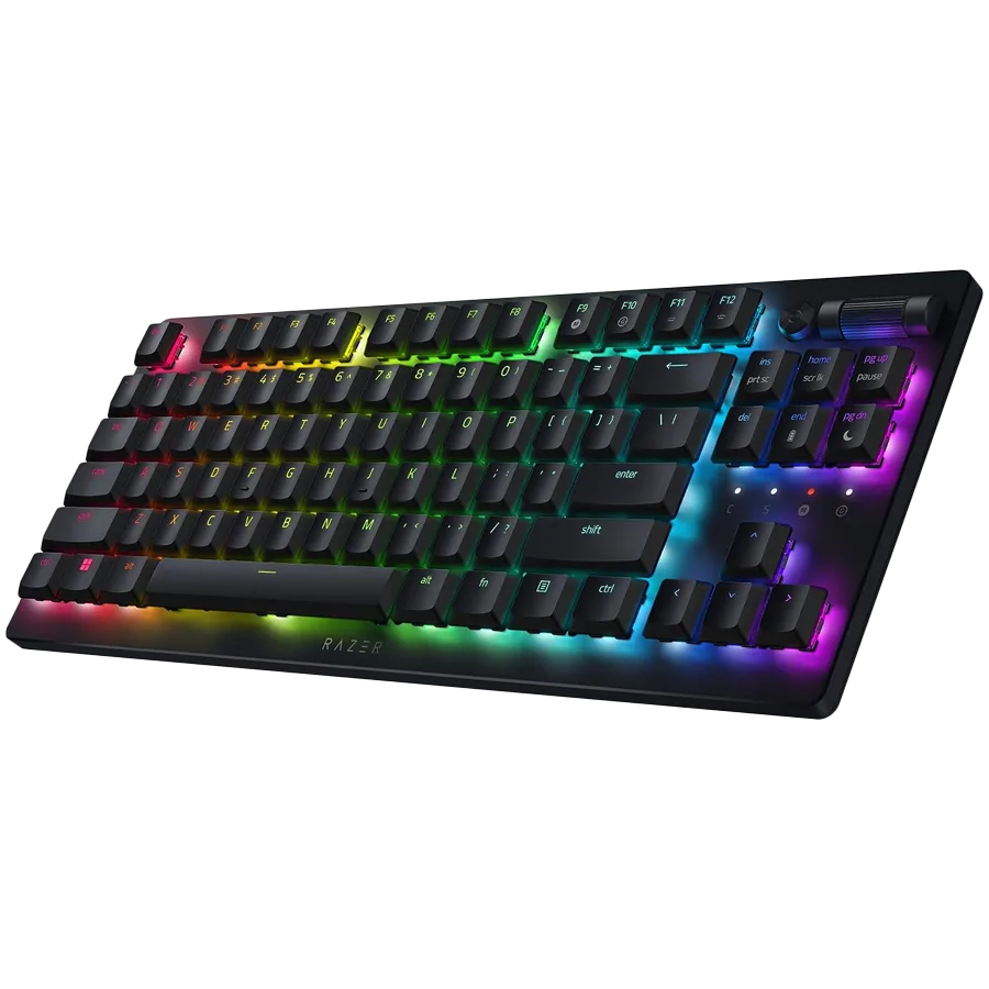 Геймърска клавиатура Razer DeathStalker V2 Pro Tenkeyless - Linear Optical Switch - US - Black Gaming Keyboard Razer™ Lo