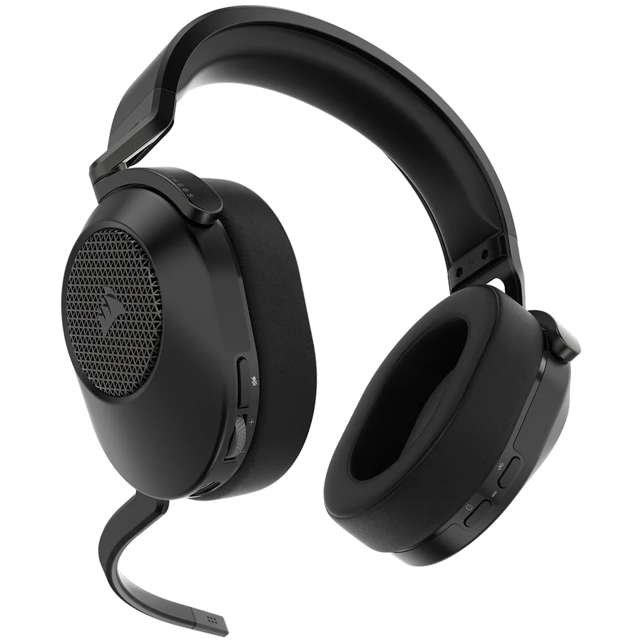 Геймърски слушалки CORSAIR HS65 WIRELESS Gaming Headset, Carbon, v2 (EU) - Image 52