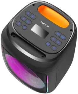 Alternative view of Тонколона за телефон CANYON speaker OnFun 5 Partybox 40W RGB Black