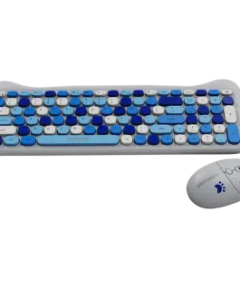 Клавиатура CANYON HSET-W6 EN Keyboard+Mouse Kitty Edition AAA+АА Wireless