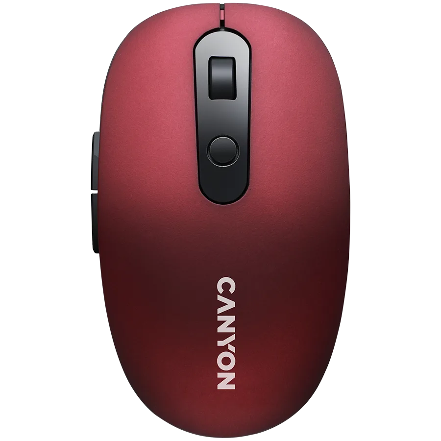 Безжична мишка CANYON mouse MW-9 Dual-mode Wireless Red