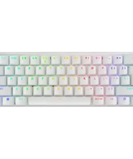 Геймърска клавиатура LOGITECH G PRO X 60 LIGHTSPEED Wireless Gaming Keyboard (Tactile) - WHITE - US INTL - 2.4GHZ/BT - E