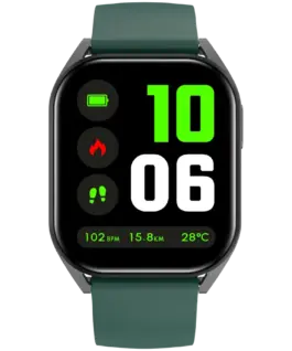Смарт часовник CANYON smart watch Chatter SW-58 BT-CALL Black Green