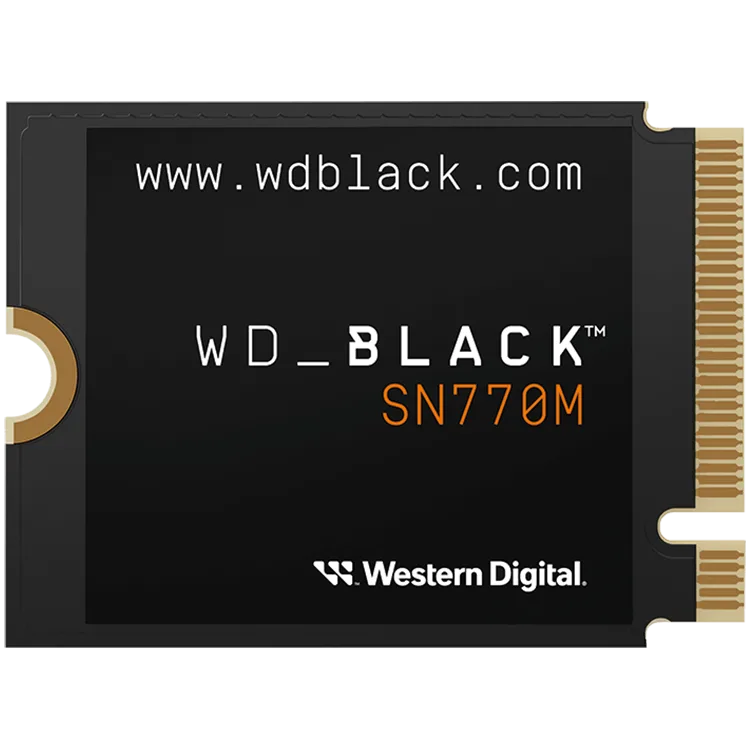 SSD диск SSD POWERED BY SANDISK WD Black SN770M 1TB M.2 2230 PCIe Gen4 x4 NVMe Read/Write: 5150/4900 MBps IOPS 740K/800K