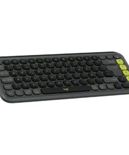 Клавиатура LOGITECH POP ICON COMBO – GRAPHITE – US INTL – BT –