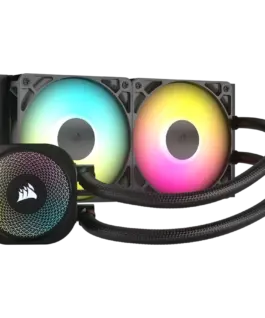 Охладител за процесор Охладител CORSAIR NAUTILUS 240 ARGB 240mm Radiator Liquid CPU