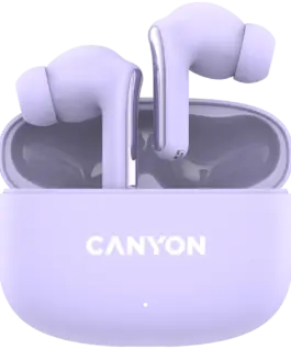Bluetooth слушалки CANYON headset OnGo 9 Purple