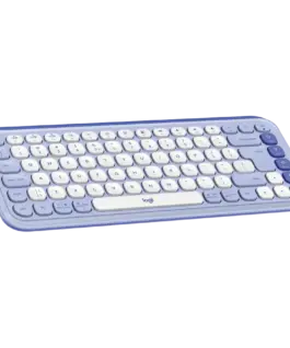 Клавиатура LOGITECH POP ICON COMBO – LILAC – US INTL – BT –