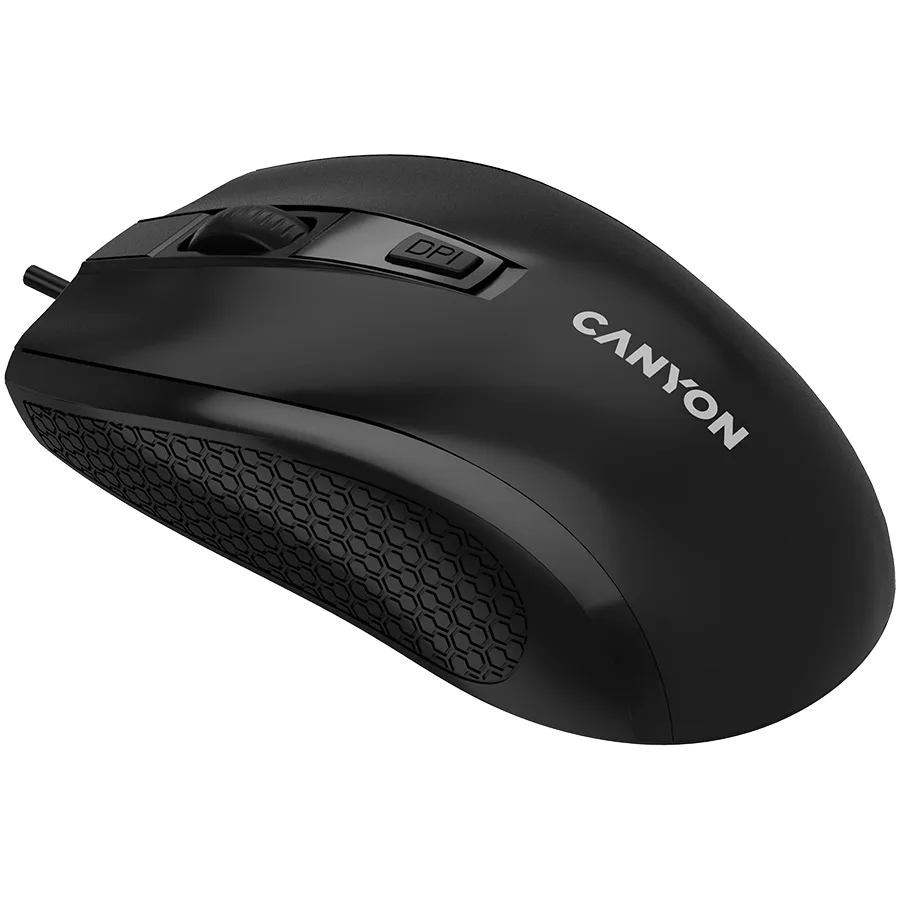 Мишка за компютър CANYON mouse M-4 Wired Black