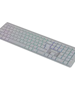 Клавиатура CANYON keyboard HKB-W11 UK/US RGB Dual Mode Wireless Grey