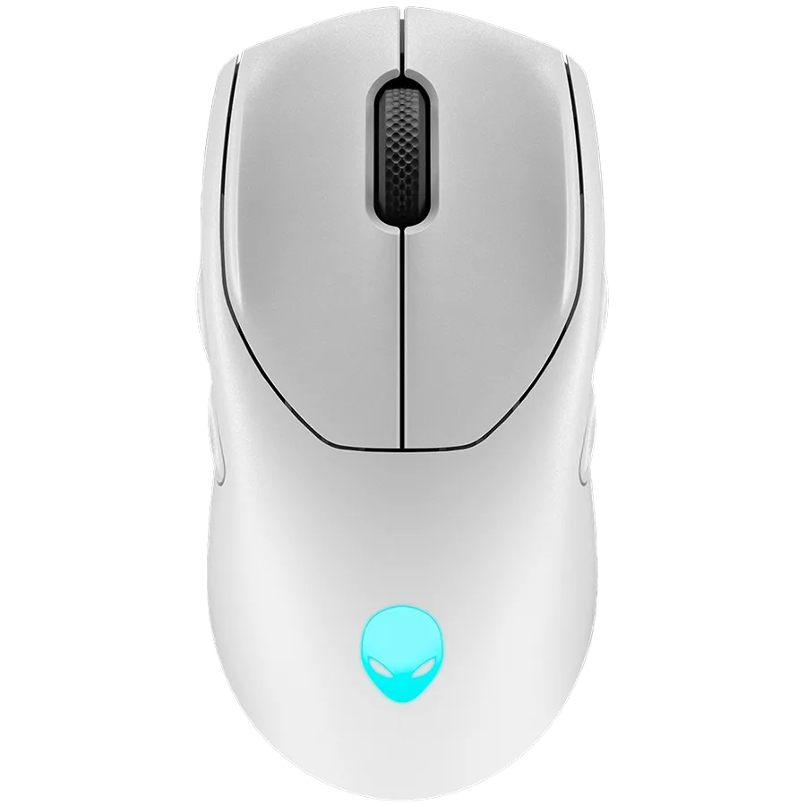 Геймърска мишка Alienware Tri-Mode Wireless Gaming Mouse AW720M (Lunar Light)