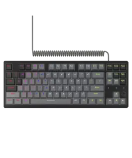Геймърска клавиатура LORGAR Azar 514TKL Wired RGB mechanical gaming keyboard black EN