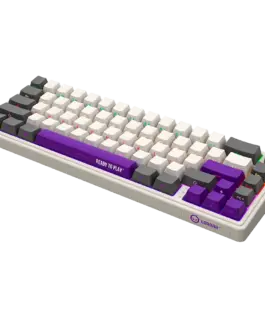 Alternative view of Геймърска клавиатура LORGAR KBP70MW, Wireless 65% Mechanical Gaming Keyboard Pro, Beige, EN layout