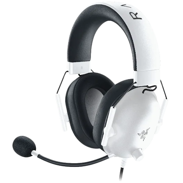 Геймърски слушалки Razer BlackShark V2 X - White 12 Hz – 28 KHz Frequency Response 32 Ω (1 kHz) Impedance Razer TriForce