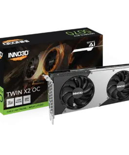 Видео карта INNO3D GeForce RTX 5070 Twin X2 OC 12GB GDDR7 192-bit HDMI 3x DP