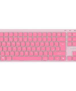 Клавиатура CANYON Keyboard OnType 10 Low Profile EN Wired Pink