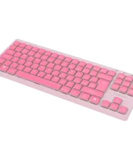 Клавиатура CANYON Keyboard OnType 10 Low Profile EN Wired Pink