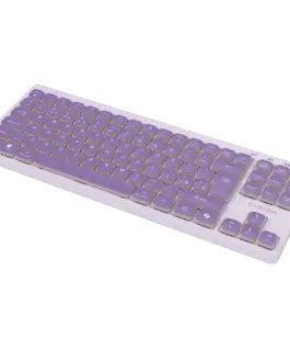 Клавиатура CANYON Keyboard OnType 10 Low Profile EN Wired Violet