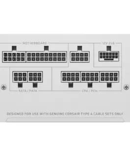 Захранване за компютър CORSAIR RM1000e White