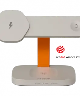 Зарядно за мобилен телефон CANYON Wireless Charging Station Hexagon 310 3in1