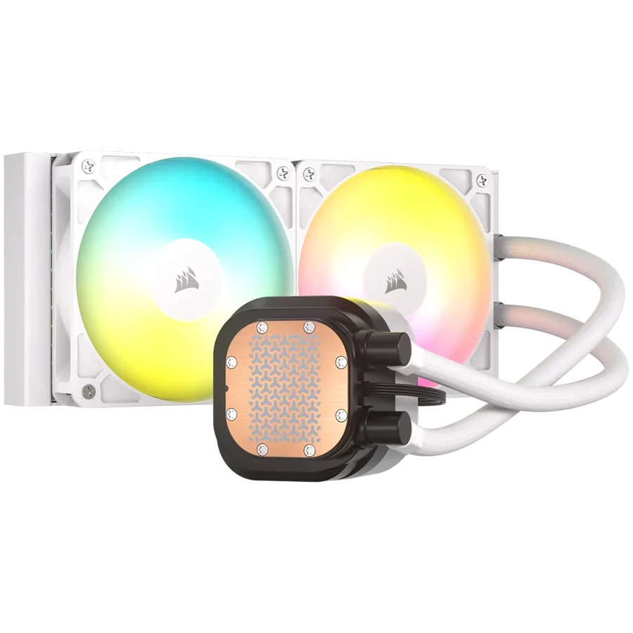 Охладител за процесор Охладител CORSAIR NAUTILUS 240 ARGB White, 240mm Radiator, Liquid CPU Cooler - Image 44