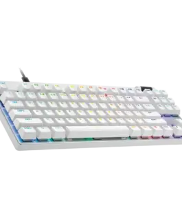 Alternative view of Геймърска клавиатура LOGITECH G PRO X TKL RAPID Gaming Keyboard - WHITE - US INTL - USB - EMEA28i-935 - LINEAR