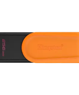 USB памет Kingston 256GB Portable USB 3.2 Gen 1 DataTraveler Exodia S (Black/Orange)