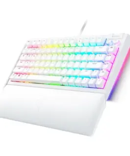 Геймърска клавиатура Razer BlackWidow V4 75% White