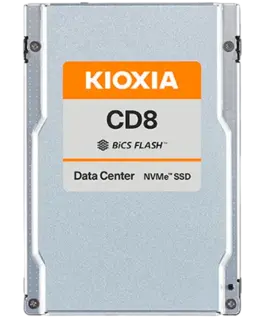 SSD диск SSD Kioxia (U.2 15MM 3.84TB Pcle Gen4 1x4 BiCS FLASH TLC CD8-R SIE)