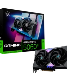 Видео карта MSI Video Card Nvidia GeForce RTX 5060 Ti 8G GAMING OC 8GB GDDR7 128bit Effective Memory Clock: 28000MHz Boo