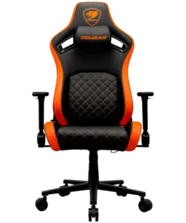 Геймърски стол COUGAR DEFENSOR F Gaming chair Black Orange