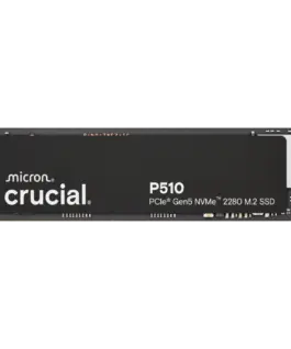 SSD диск Crucial P510 1TB PCIe Gen5 NVMe 2280 M.2 SSD