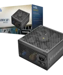 Захранване за компютър Super Flower Leadex III Gold 1000W ATX 3.1 80 Plus Gold Fully Modular Flat Black Cables 140mm Fan